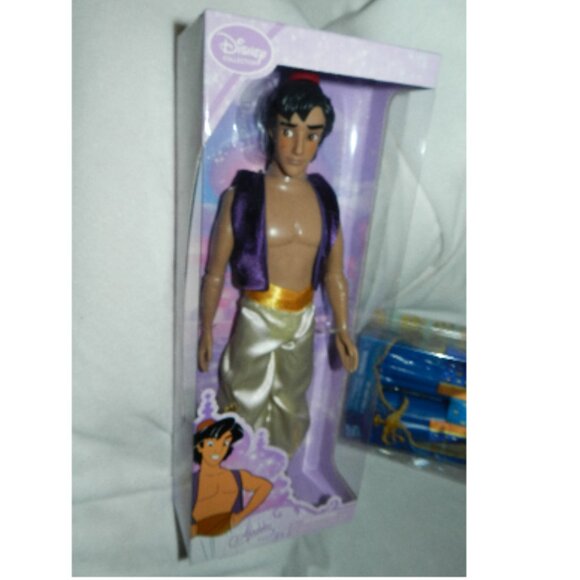 Disney Store Classic Prince Aladdin Doll 12 inches🆕FAST🏃‍♀️⚡🚚 - Picture 1 of 15